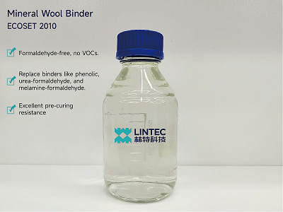 Formaldehyde-free binder for mineral wool