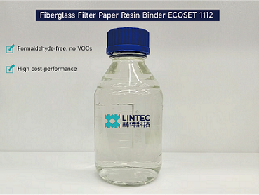 resin binder ECOSET 1112 for fiberglass filter paper